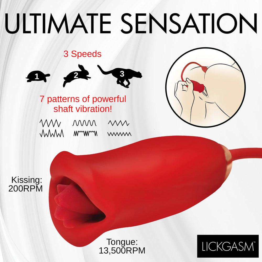 Powerful clitoral stimulator and thrusting vibrator for ultimate satisfaction Powerful clitoral stimulator and thrusting vibrator for ultimate satisfaction