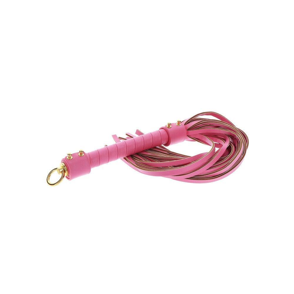 Malibu Whip - Pink Vegan Leather Bondage - Adult Planet Malibu Whip - Pink Vegan Leather Bondage - Adult Planet