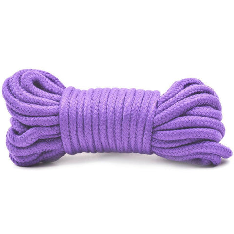 10 Metres Cotton Bondage Rope Purple - Adult Planet - Online Sex Toys Shop UK 10 Metres Cotton Bondage Rope Purple - Adult Planet - Online Sex Toys Shop UK