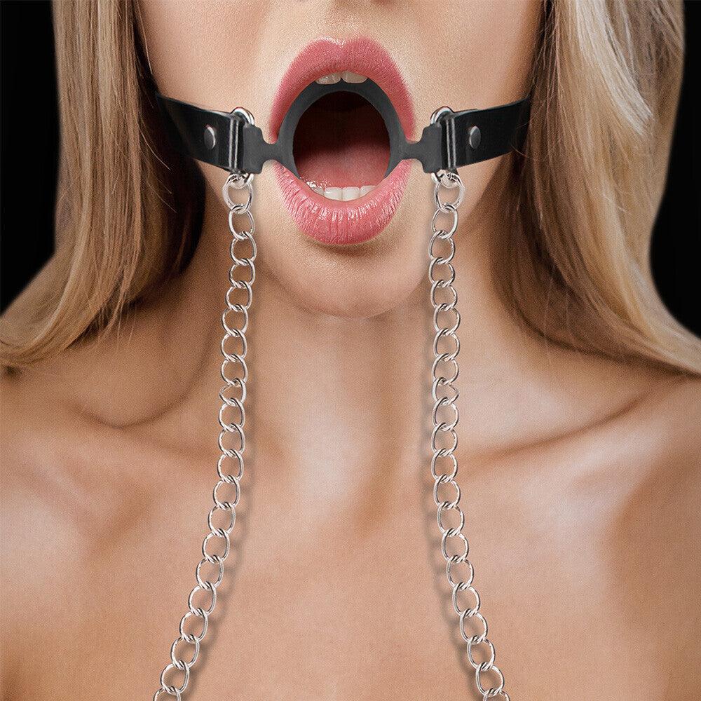 Ouch O Ring Gag With Nipple Clamps - Adult Planet - Online Sex Toys Shop UK Ouch O Ring Gag With Nipple Clamps - Adult Planet - Online Sex Toys Shop UK