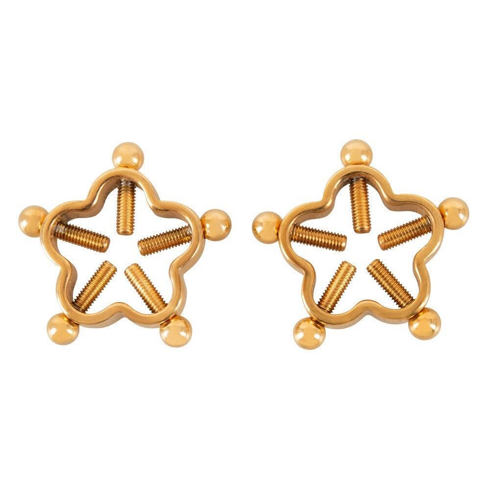Bad Kitty Golden Flower Nipple Jewellery - Adult Planet - Online Sex Toys Shop UK Bad Kitty Golden Flower Nipple Jewellery - Adult Planet - Online Sex Toys Shop UK