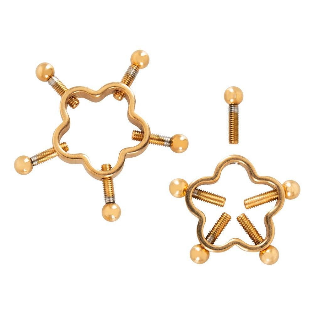 Bad Kitty Golden Flower Nipple Jewellery - Adult Planet - Online Sex Toys Shop UK Bad Kitty Golden Flower Nipple Jewellery - Adult Planet - Online Sex Toys Shop UK