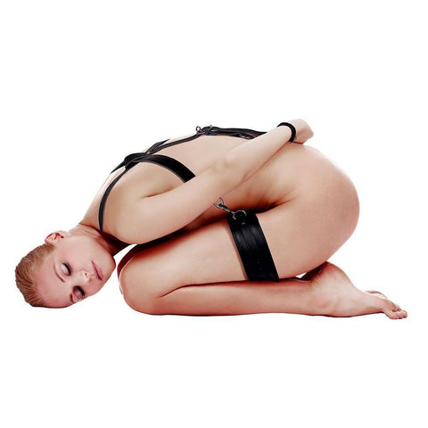 Body Harness with High and Hand Cuffs - Adult Planet - Online Sex Toys Shop UK Body Harness with High and Hand Cuffs - Adult Planet - Online Sex Toys Shop UK