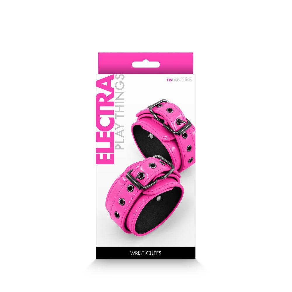 Electra Wrist Cuffs Pink - Adult Planet - Online Sex Toys Shop UK Electra Wrist Cuffs Pink - Adult Planet - Online Sex Toys Shop UK
