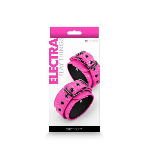 Electra Wrist Cuffs Pink - Adult Planet - Online Sex Toys Shop UK Electra Wrist Cuffs Pink - Adult Planet - Online Sex Toys Shop UK