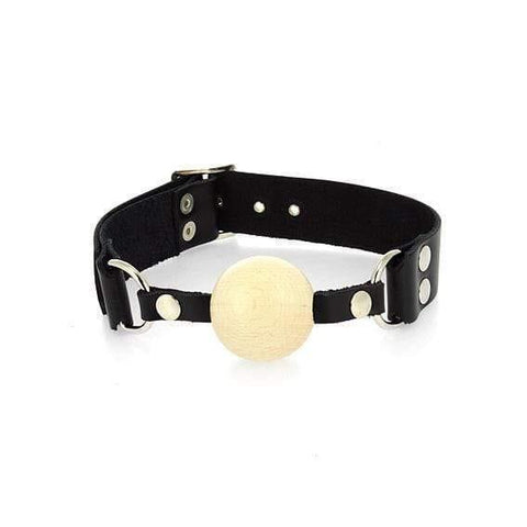Leather Gag With Wooden Ball - Adult Planet - Online Sex Toys Shop UK Leather Gag With Wooden Ball - Adult Planet - Online Sex Toys Shop UK