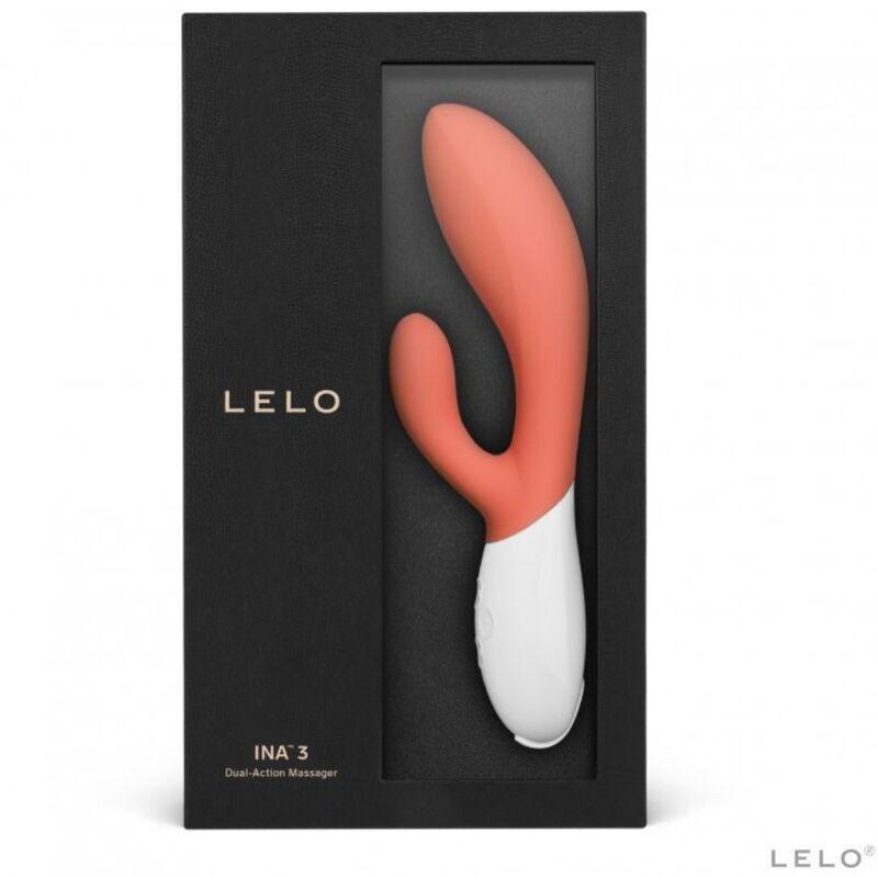 Lelo Ina 3 Dual Action Massager Coral - Adult Planet - Online Sex Toys Shop UK Lelo Ina 3 Dual Action Massager Coral - Adult Planet - Online Sex Toys Shop UK