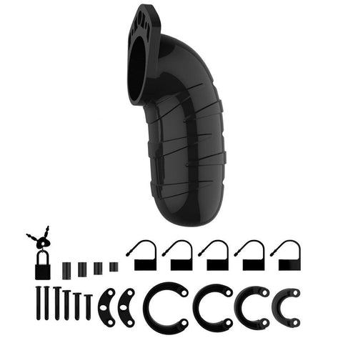 Man Cage 05 Male 5.5 Inch Black Chastity Cage - Adult Planet - Online Sex Toys Shop UK Man Cage 05 Male 5.5 Inch Black Chastity Cage - Adult Planet - Online Sex Toys Shop UK