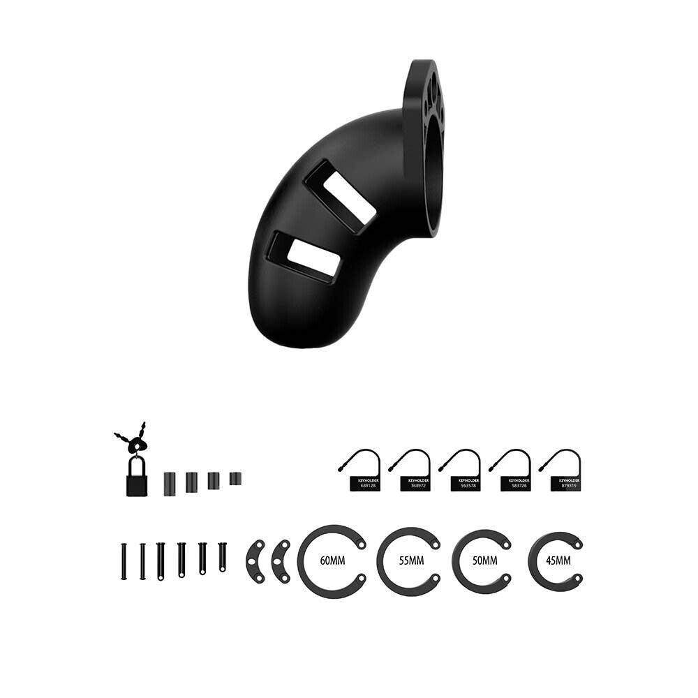 Man Cage 20 Male 3.5 Inch Black Silicone Chastity Cage - Adult Planet - Online Sex Toys Shop UK Man Cage 20 Male 3.5 Inch Black Silicone Chastity Cage - Adult Planet - Online Sex Toys Shop UK