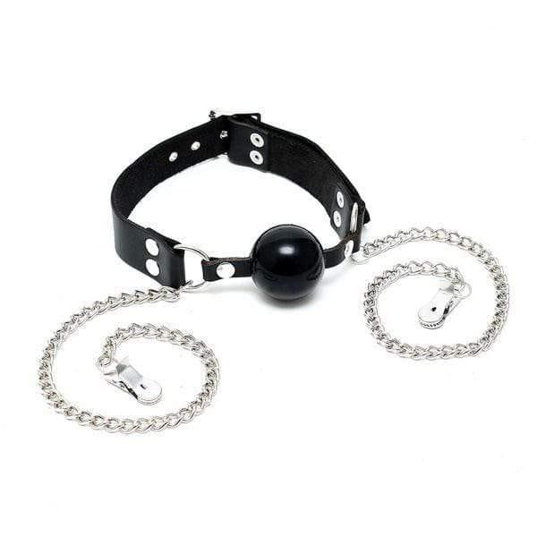 Mouth Gag And Nipple Chain - Adult Planet - Online Sex Toys Shop UK Mouth Gag And Nipple Chain - Adult Planet - Online Sex Toys Shop UK