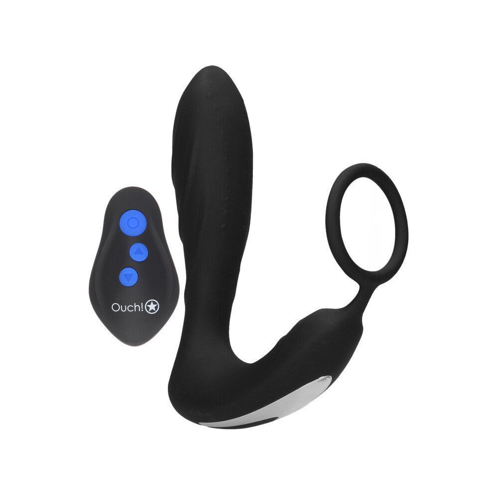 Ouch E Stimulation And Vibration Butt Plug And Cock Ring - Adult Planet - Online Sex Toys Shop UK Ouch E Stimulation And Vibration Butt Plug And Cock Ring - Adult Planet - Online Sex Toys Shop UK