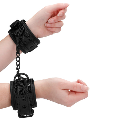 Ouch Luxury Black Hand Cuffs - Adult Planet - Online Sex Toys Shop UK Ouch Luxury Black Hand Cuffs - Adult Planet - Online Sex Toys Shop UK