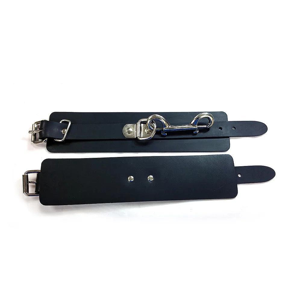 Rouge Garments Black Rubber Wrist Cuffs - Adult Planet - Online Sex Toys Shop UK Rouge Garments Black Rubber Wrist Cuffs - Adult Planet - Online Sex Toys Shop UK