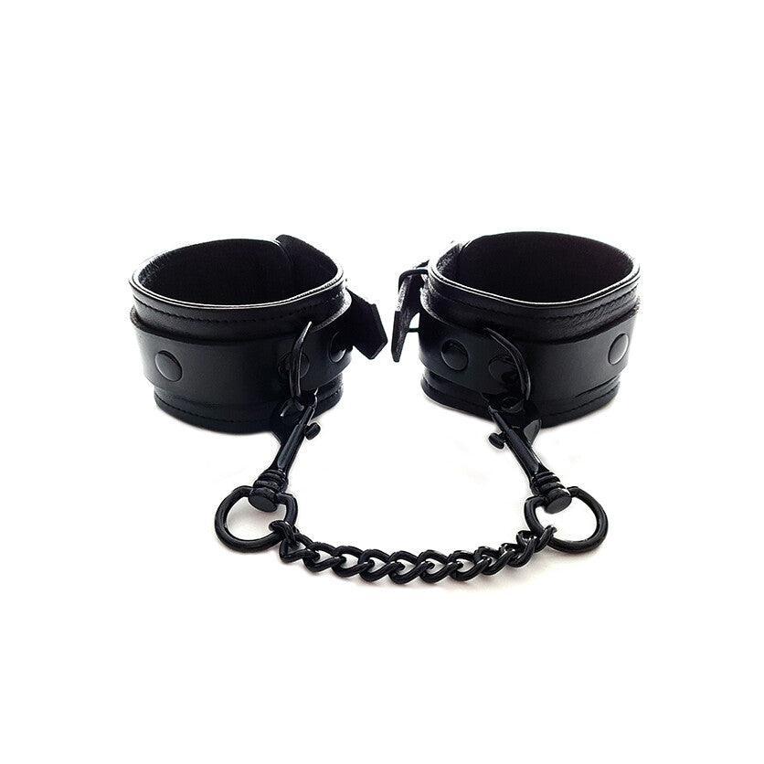 Rouge Garments Plain Black Wrist Cuffs - Adult Planet - Online Sex Toys Shop UK Rouge Garments Plain Black Wrist Cuffs - Adult Planet - Online Sex Toys Shop UK