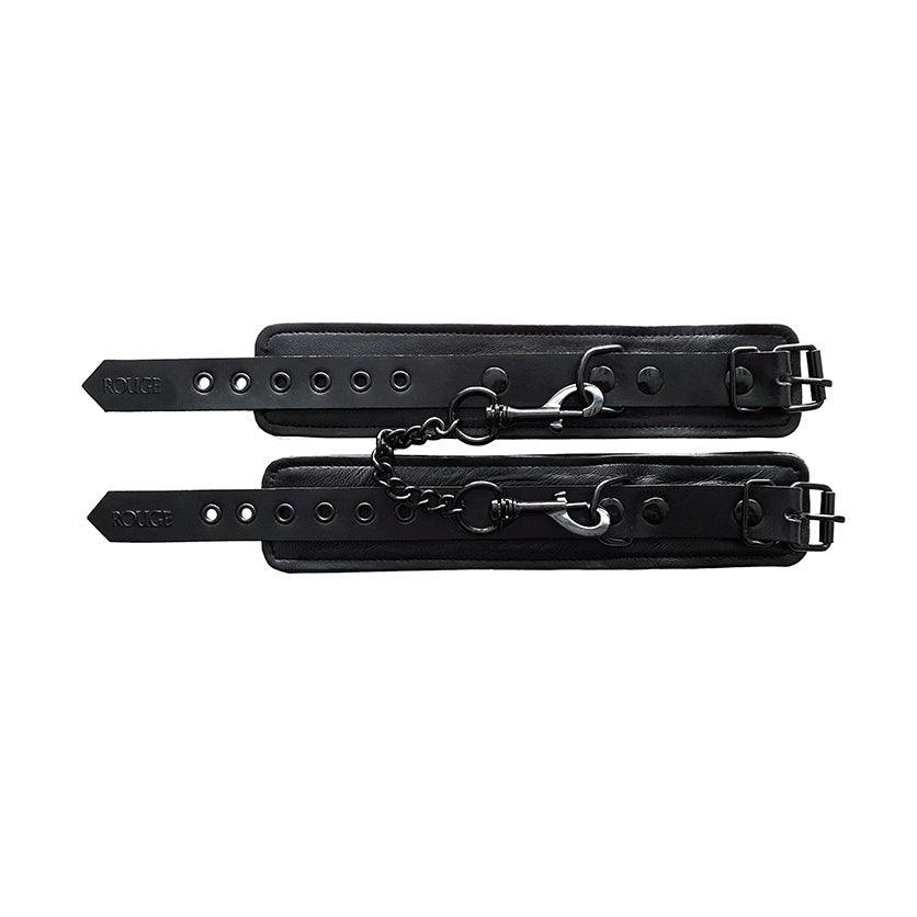Rouge Garments Plain Black Wrist Cuffs - Adult Planet - Online Sex Toys Shop UK Rouge Garments Plain Black Wrist Cuffs - Adult Planet - Online Sex Toys Shop UK