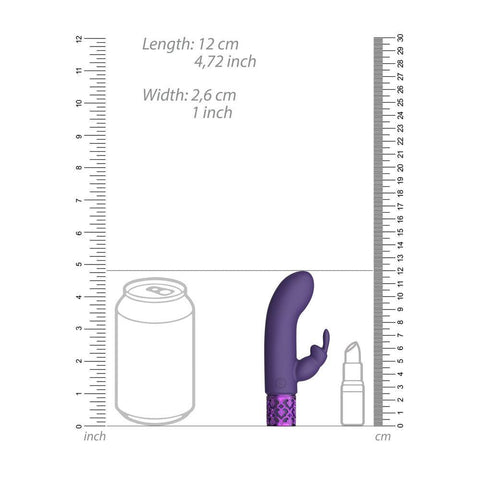 Royal Gems Dazzling Rechargeable Rabbit Bullet Purple - Adult Planet - Online Sex Toys Shop UK Royal Gems Dazzling Rechargeable Rabbit Bullet Purple - Adult Planet - Online Sex Toys Shop UK