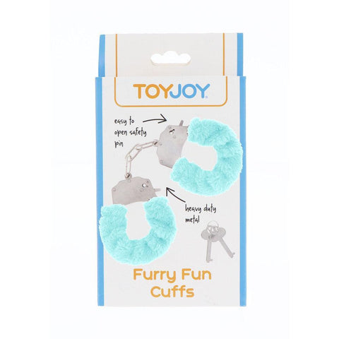 ToyJoy Furry Fun Wrist Cuffs Aqua - Adult Planet - Online Sex Toys Shop UK ToyJoy Furry Fun Wrist Cuffs Aqua - Adult Planet - Online Sex Toys Shop UK