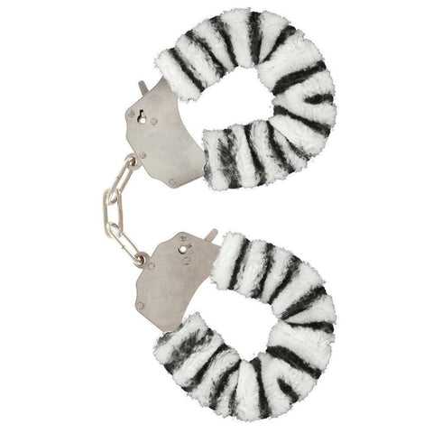 ToyJoy Furry Fun Wrist Cuffs Zebra - Adult Planet - Online Sex Toys Shop UK ToyJoy Furry Fun Wrist Cuffs Zebra - Adult Planet - Online Sex Toys Shop UK