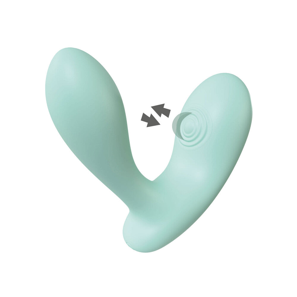 Xocoon DuoVibe II Tapping Vibrator with 10 Modes and Dual Motors