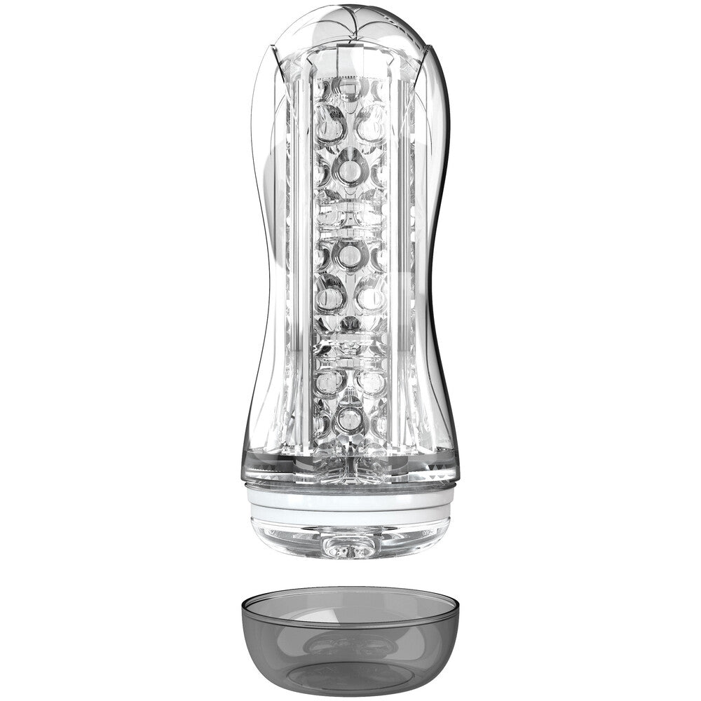 Transparent Vacuum Stroker for intense sensations