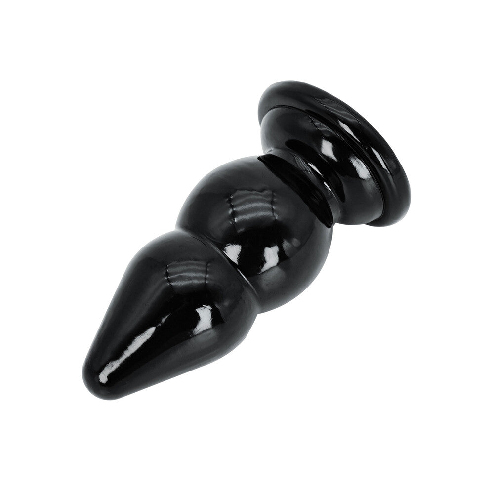 Close-up of Hidden Desire Extreme Balls Butt Plug 66 Inches Material