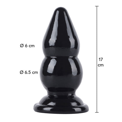 Hidden Desire Extreme Balls Butt Plug 66 Inches Packaging and Accessories