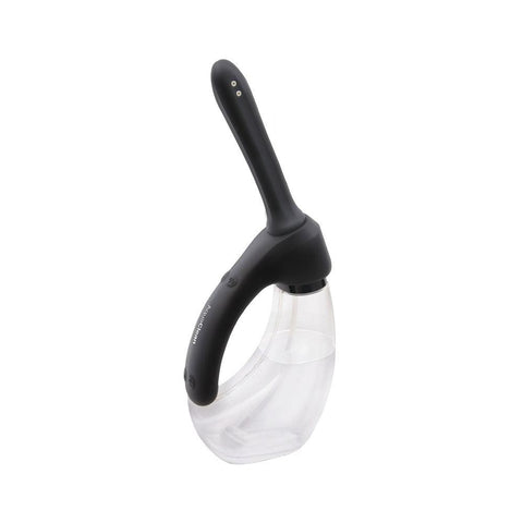 Rechargeable Auto Douche with multiple water pressure settings for customizable use