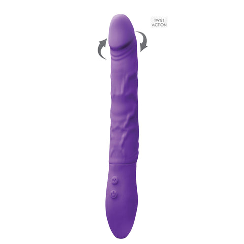  The INYA Rechargeable Petite Twister Vibe in captivating purple is a must-have addition to your collection, offering compact and discreet pleasure with its sleek and powerful design Enjoy the convenience of USB recharging and the added stimulation of the twisting feature for a truly satisfying experience