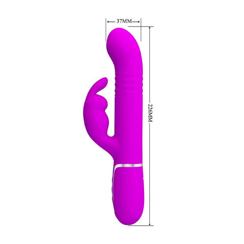 Dual Stimulation Rabbit Vibrator with Rechargeable Feature for Intense Orgasms