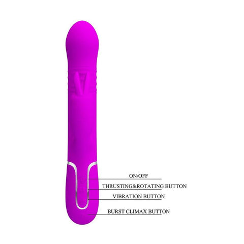 Silicone Rabbit Vibrator with Multiple Vibration Modes for Ultimate Satisfaction