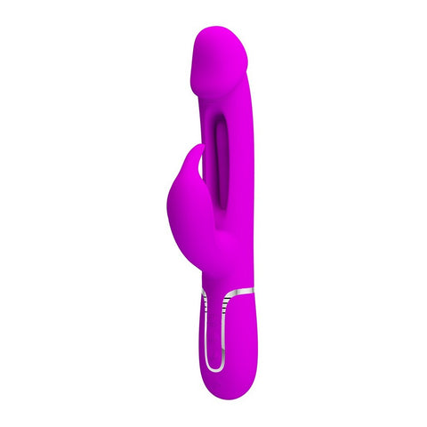 Pretty Love Kampas Rechargeable Rabbit Vibrator sex toy in pink 