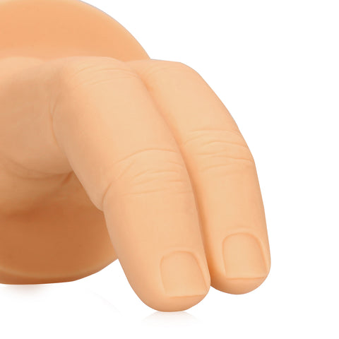 Cum Over Finger Dildo