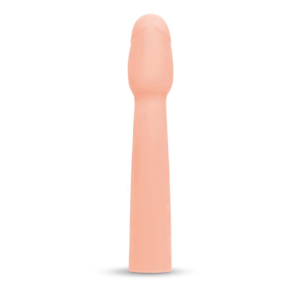  Close-up of the Size Up Penis 2 Inch Extender showing its adjustable straps and comfortable design 