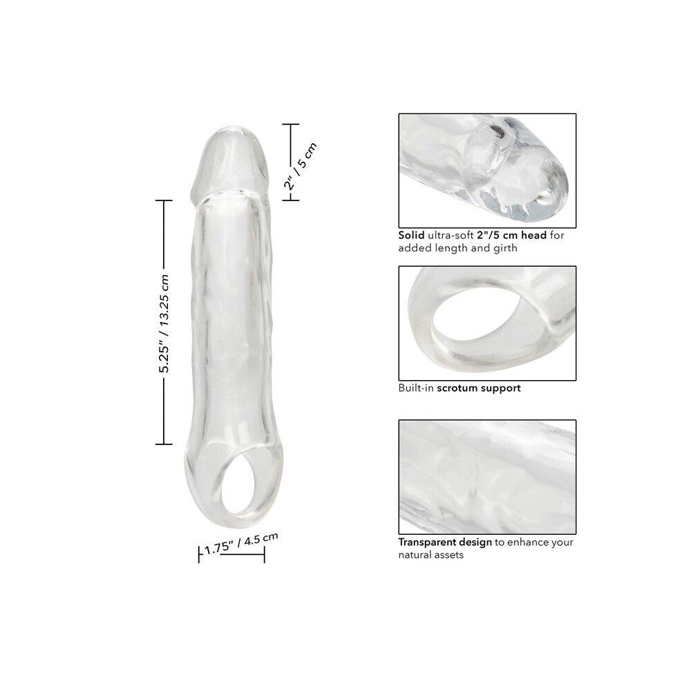 CalExotics Performance Maxx Clear Extension 7.5 Inches - Adult Planet - Online Sex Toys Shop UK