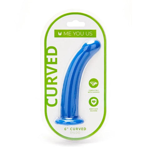 Me You Us 6 Inch Curved Silicone Dildo - Adult Planet - Online Sex Toys Shop UK