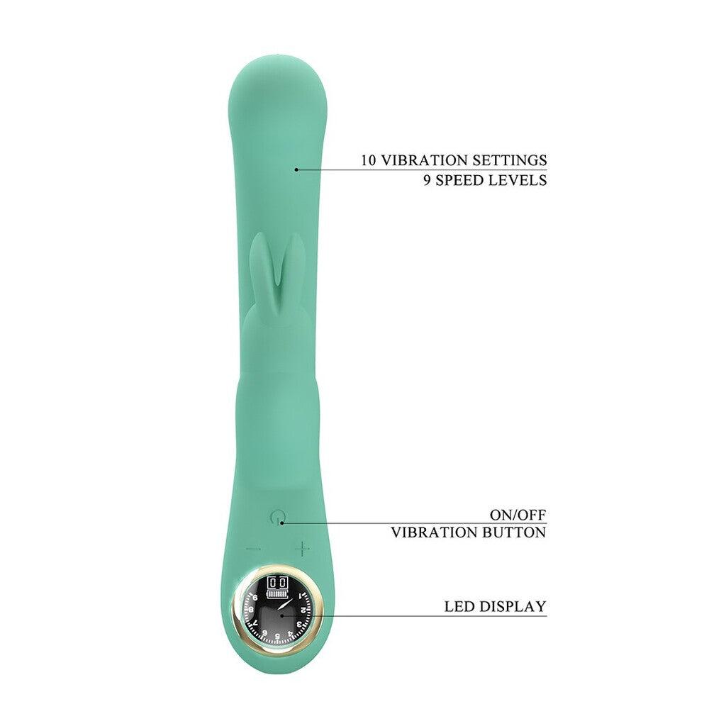 Pretty Love Lamar Rabbit Vibrator - Adult Planet - Online Sex Toys Shop UK