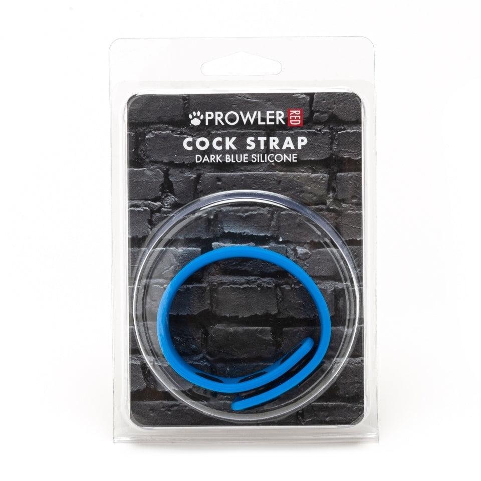 Prowler Red Silicone Adjustable Cock Strap Blue - Adult Planet - Online Sex Toys Shop UK