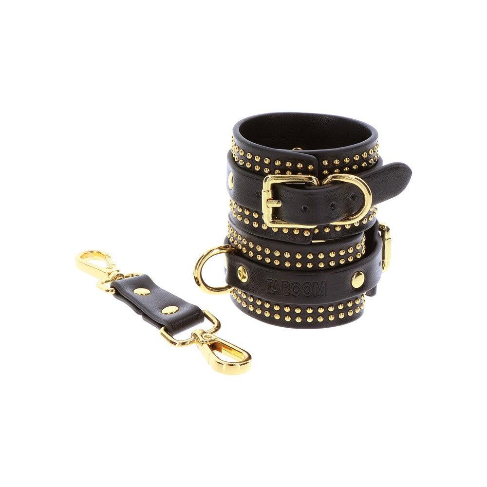 Taboom Vogue Studded Ankle Cuffs Set - Adult Planet - Online Sex Toys Shop UK