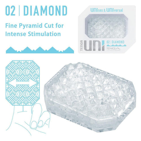 Tenga UNI Diamond Sleeve Masturbator - Adult Planet - Online Sex Toys Shop UK