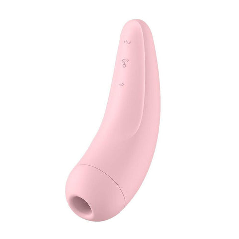 Satisfyer App Enabled Curvy 2 Plus Clitoral Massager Pink - Adult Planet - Online Sex Toys Shop UK