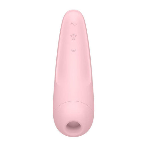 Satisfyer App Enabled Curvy 2 Plus Clitoral Massager Pink - Adult Planet - Online Sex Toys Shop UK