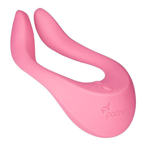 Satisfyer Partner Multifun 2 Endless Joy Pink - Adult Planet - Online Sex Toys Shop UK