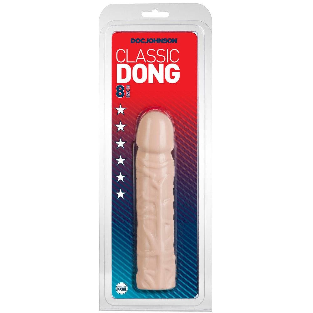 Classic Dong 8 Inches Flesh Pink - Adult Planet - Online Sex Toys Shop UK