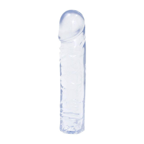 Crystal Jellies 8 Inch Dong Clear - Adult Planet - Online Sex Toys Shop UK