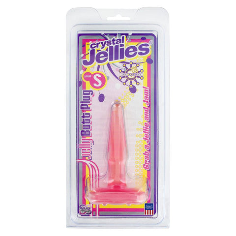 Crystal Jellies Small Butt Plug Pink - Adult Planet - Online Sex Toys Shop UK