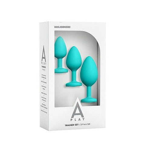 A Play Silicone Trainer 3 Piece Set - Adult Planet - Online Sex Toys Shop UK
