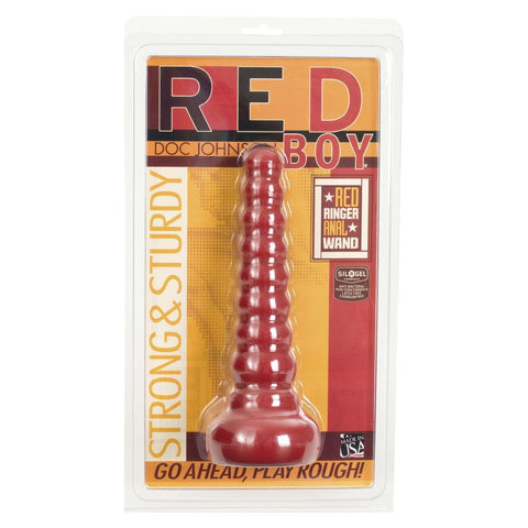 Red Boy Anal Wand Butt Plug - Adult Planet - Online Sex Toys Shop UK