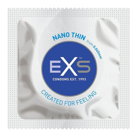 EXS Nano Thin Condom 12 Pack - Adult Planet - Online Sex Toys Shop UK