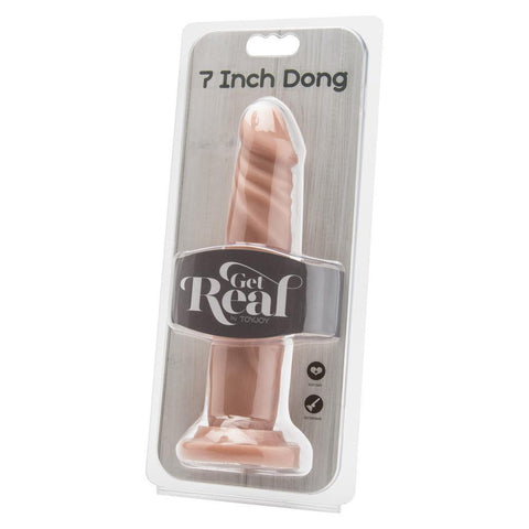 ToyJoy Get Real 7 Inch Dong Flesh Pink - Adult Planet - Online Sex Toys Shop UK