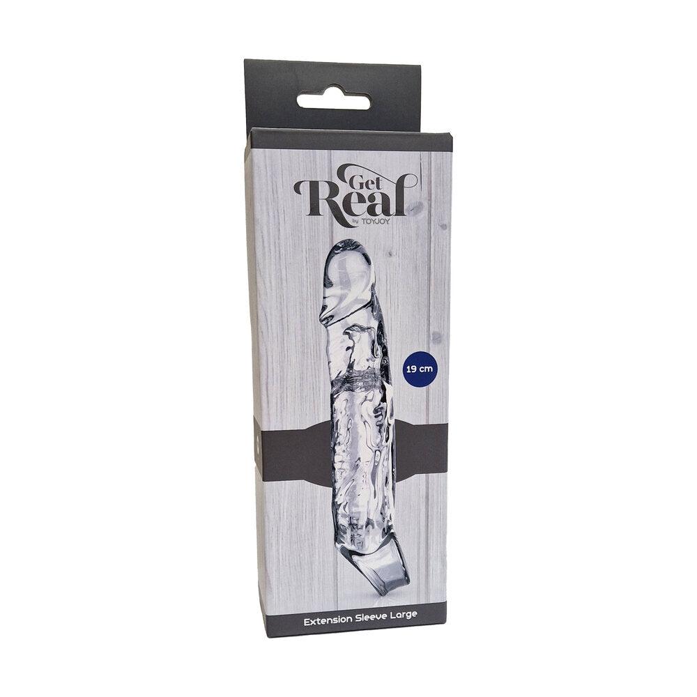 ToyJoy Get Real Extension Sleeve Large - Adult Planet - Online Sex Toys Shop UK